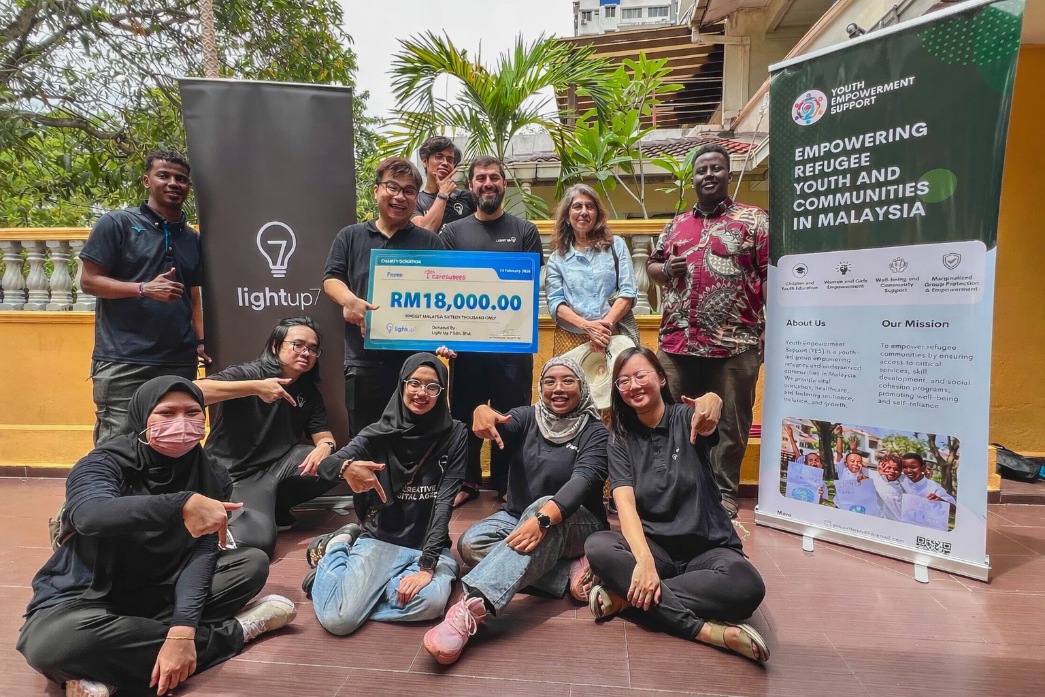 RM18,000 Raised: Light Up 7 Supports 140 Refugee Families This Ramadan in Malaysia